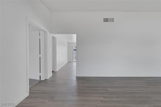 6808 Waterhen Cir, Las Vegas, NV 89108 - hall with wood finished floors and baseboards