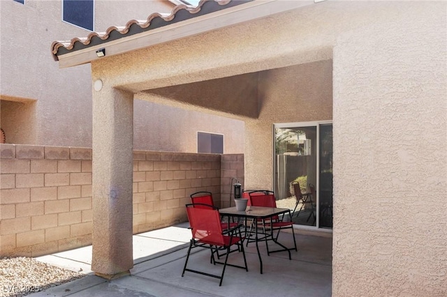4043 Lilac Creek Ct, Las Vegas, NV 89122 - view of patio featuring outdoor dining space