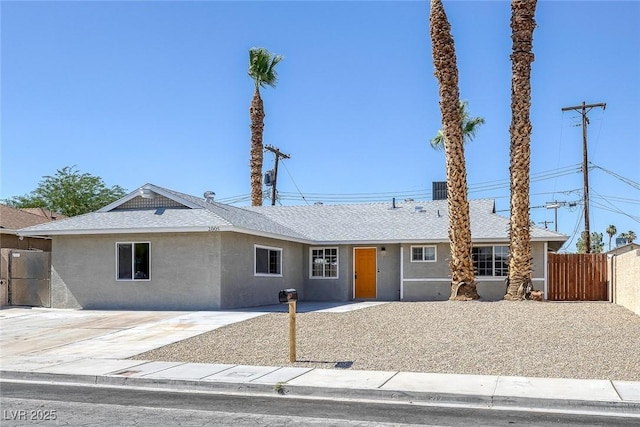 2005 Jansen Ave, Las Vegas, NV 89101 - single story home featuring stucco siding and roof with shingles