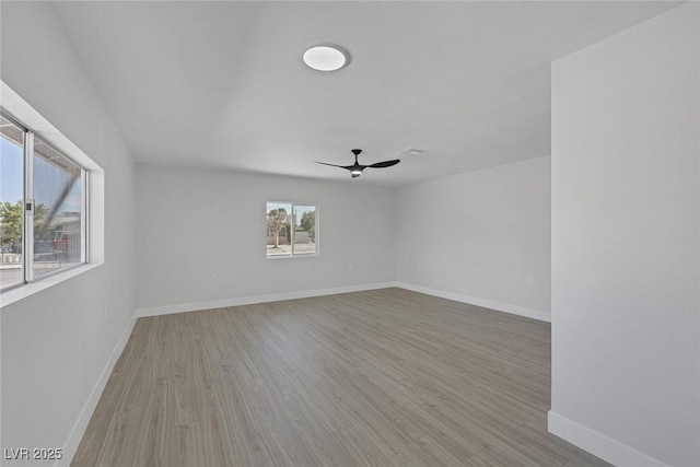 2005 Jansen Ave, Las Vegas, NV 89101 - empty room featuring a ceiling fan and wood finished floors