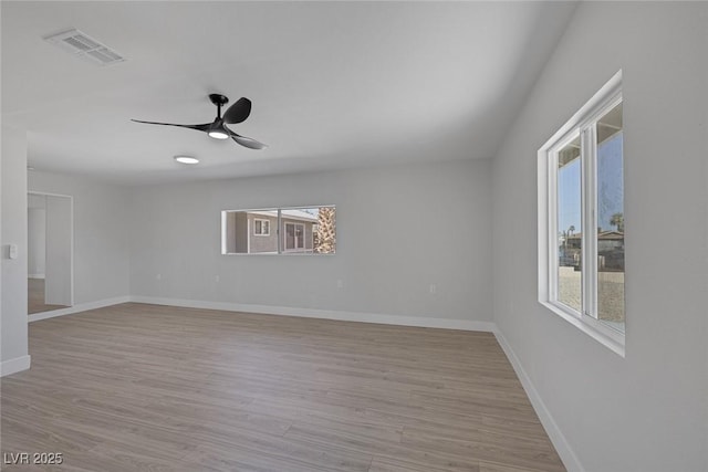 2005 Jansen Ave, Las Vegas, NV 89101 - empty room featuring ceiling fan and wood finished floors