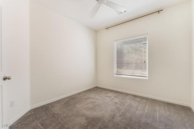 5735 Oak Bend Dr, Las Vegas, NV 89135 - unfurnished room with carpet floors and a ceiling fan