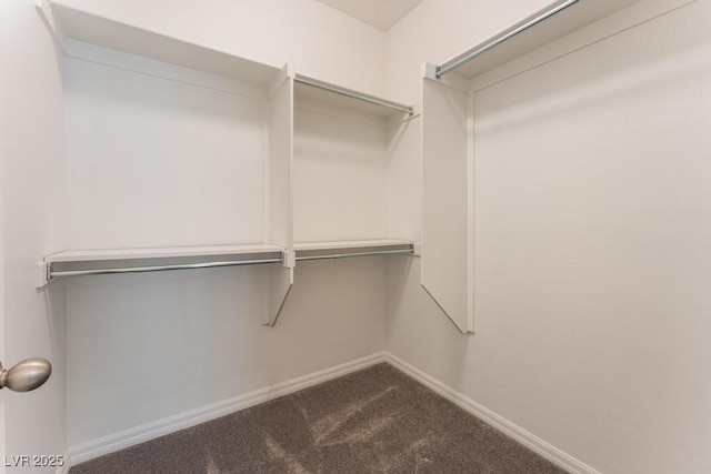 5735 Oak Bend Dr, Las Vegas, NV 89135 - walk in closet featuring dark carpet