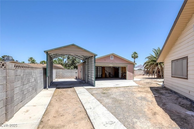 4458 El Quinta Ct, Las Vegas, NV 89121 - surrounding community with a carport and an outdoor structure