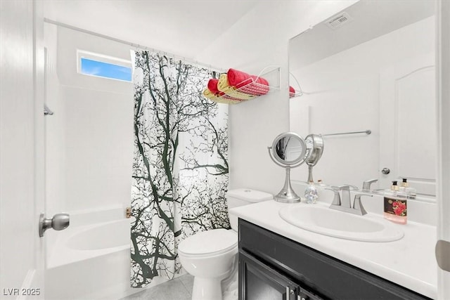 8949 Merry Mullion Ct, Las Vegas, NV 89149 - full bath with vanity and shower / bath combo with shower curtain