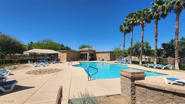8949 Merry Mullion Ct, Las Vegas, NV 89149 - community pool featuring a patio area