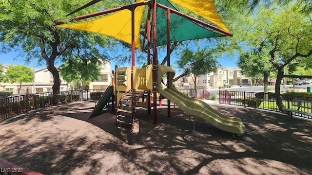 8949 Merry Mullion Ct, Las Vegas, NV 89149 - community playground featuring a residential view