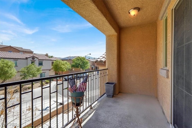 8949 Merry Mullion Ct, Las Vegas, NV 89149 - balcony featuring a residential view