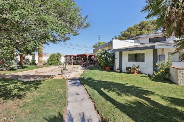 55 Siddall Ave, Las Vegas, NV 89183 - view of grassy yard