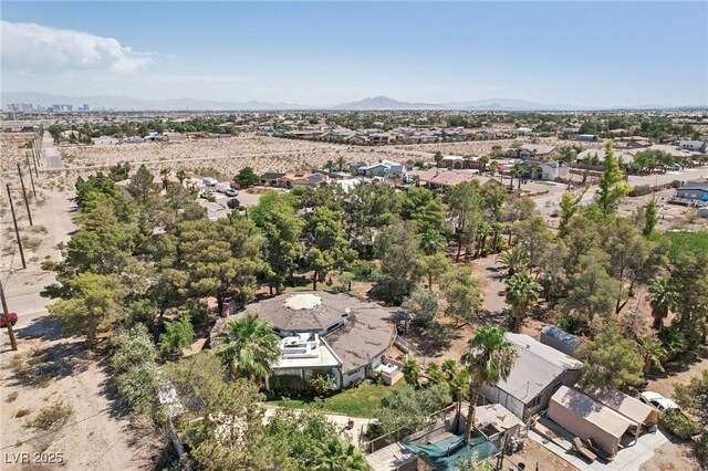 55 Siddall Ave, Las Vegas, NV 89183 - aerial view of a mountainous background