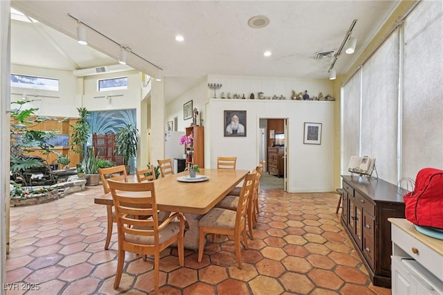 55 Siddall Ave, Las Vegas, NV 89183 - dining area with track lighting and recessed lighting