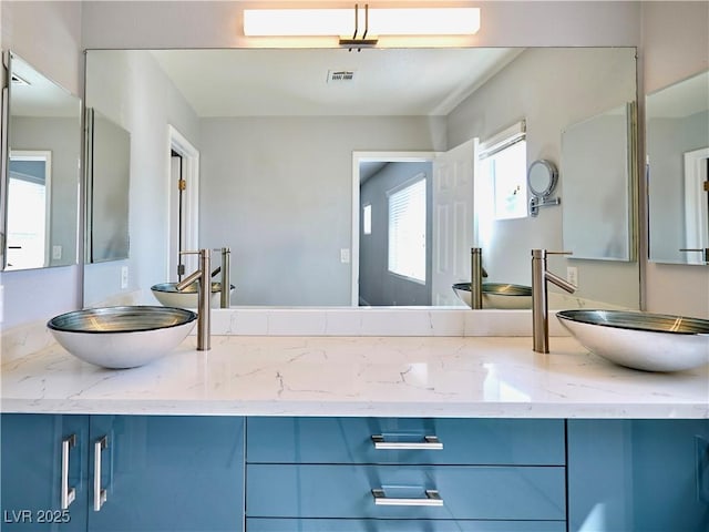 248 Crystal Rose Ct, Las Vegas, NV 89106 - full bath featuring double vanity