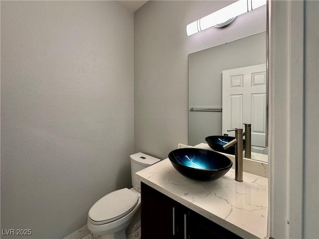 248 Crystal Rose Ct, Las Vegas, NV 89106 - bathroom with vanity and a textured wall