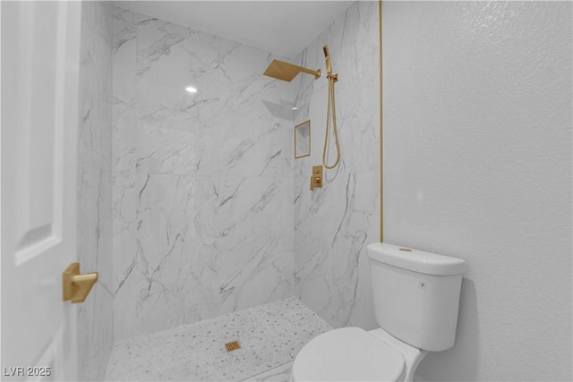9412 Mount Cherie Ave Unit 102, Las Vegas, NV 89129 - bathroom featuring toilet and a marble finish shower