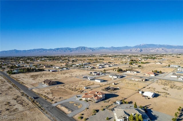 3821 Tumbleweed Ave, Pahrump, NV 89048 - bird's eye view of mountains
