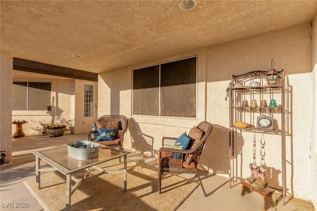 3821 Tumbleweed Ave, Pahrump, NV 89048 - view of patio / terrace featuring an outdoor hangout area