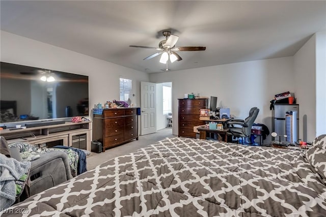 889 Harbor Ave, Henderson, NV 89002 - bedroom with carpet and a ceiling fan