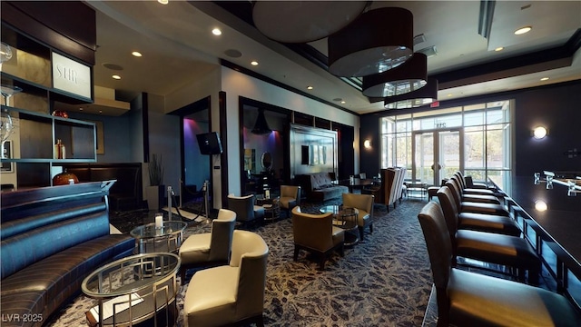 211 E Flamingo Rd Unit 202, Las Vegas, NV 89169 - building lobby featuring recessed lighting and a towering ceiling