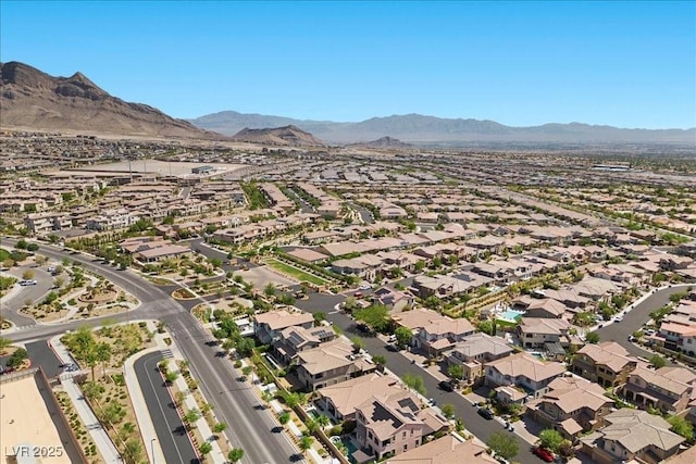 251 Castellari Dr, Las Vegas, NV 89138 - view of property location with a mountainous background and nearby suburban area