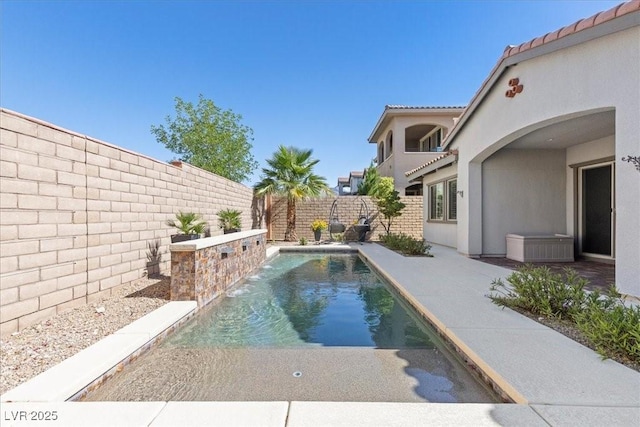 251 Castellari Dr, Las Vegas, NV 89138 - view of pool featuring a fenced backyard