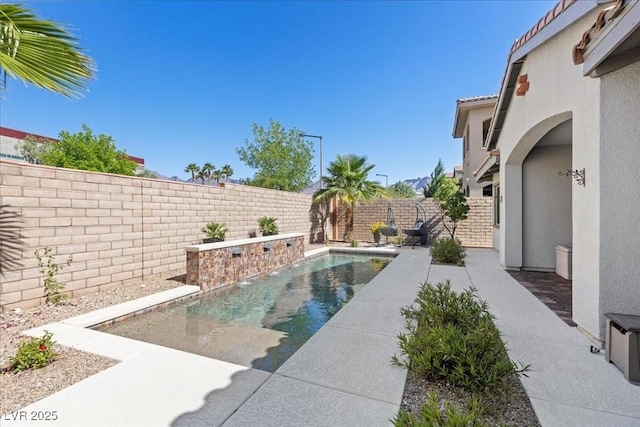 251 Castellari Dr, Las Vegas, NV 89138 - view of swimming pool with a fenced backyard