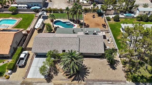 7675 Butterscotch Ct, Las Vegas, NV 89131 - bird's eye view of a pool
