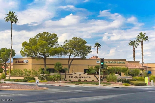 10700 Button Willow Dr, Las Vegas, NV 89134 - view of asphalt street with curbs and sidewalks