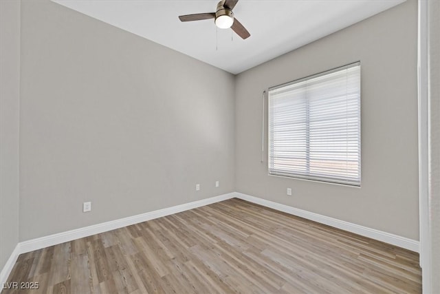 10700 Button Willow Dr, Las Vegas, NV 89134 - empty room featuring light wood-style floors and a ceiling fan