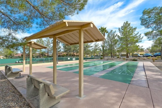 10700 Button Willow Dr, Las Vegas, NV 89134 - view of property's community with shuffleboard
