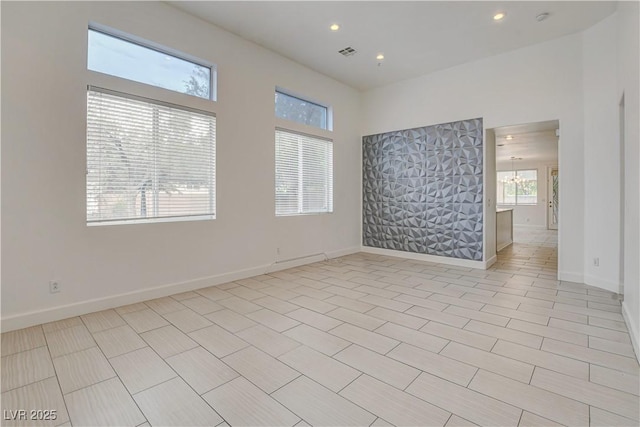 3200 Ridgecliff St, Las Vegas, NV 89129 - empty room featuring recessed lighting