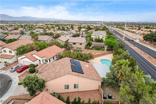3200 Ridgecliff St, Las Vegas, NV 89129 - aerial perspective of suburban area