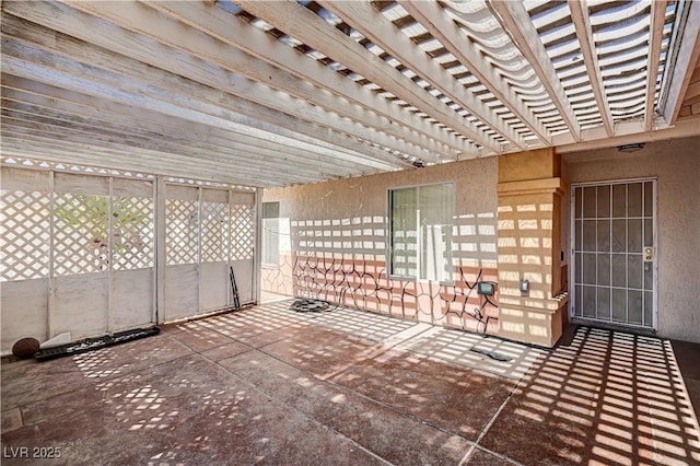 5121 Gains Mill St, Las Vegas, NV 89122 - view of patio / terrace featuring a pergola