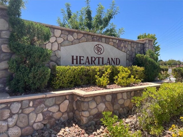 5908 Big Horn View St, North Las Vegas, NV 89031 - view of community sign