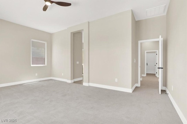 5908 Big Horn View St, North Las Vegas, NV 89031 - empty room featuring carpet and ceiling fan