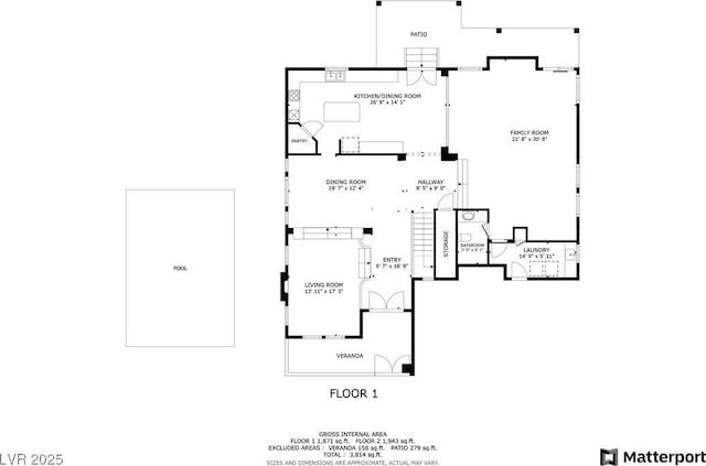 4651 Munich Ct, Las Vegas, NV 89147 - view of room layout