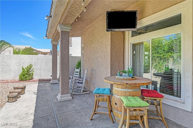 4651 Munich Ct, Las Vegas, NV 89147 - view of patio featuring outdoor dining area