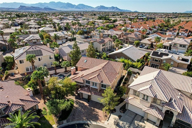 4651 Munich Ct, Las Vegas, NV 89147 - aerial perspective of suburban area with mountains