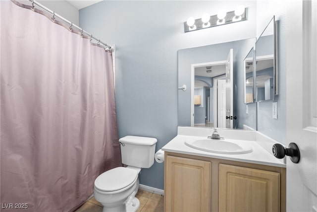 109 Breezy Tree Ct Unit 202, Las Vegas, NV 89145 - full bath featuring vanity, a shower with curtain, and tile patterned flooring