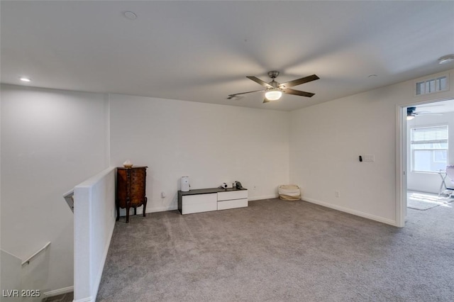 1200 Mission View Ct, Henderson, NV 89002 - carpeted empty room with ceiling fan
