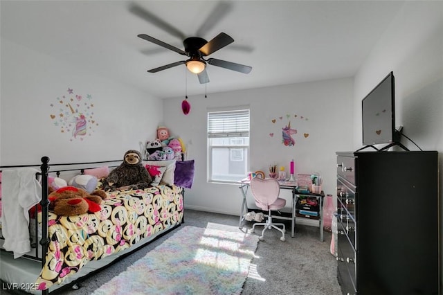1200 Mission View Ct, Henderson, NV 89002 - bedroom with carpet flooring and ceiling fan