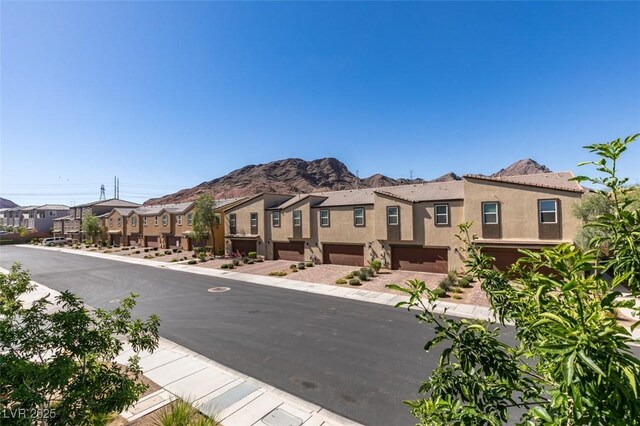 1200 Mission View Ct, Henderson, NV 89002 - view of asphalt street featuring a residential view and a mountain view