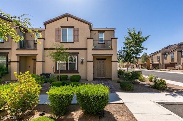 1200 Mission View Ct, Henderson, NV 89002 - townhome / multi-family property featuring a balcony and stucco siding