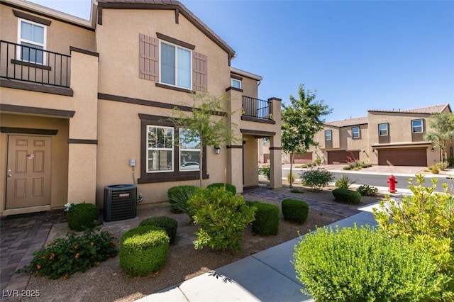 1200 Mission View Ct, Henderson, NV 89002 - townhome / multi-family property featuring a balcony and stucco siding