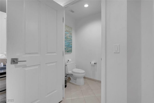 145 E Harmon Ave Unit 3705, Las Vegas, NV 89109 - bathroom featuring tile patterned floors and recessed lighting