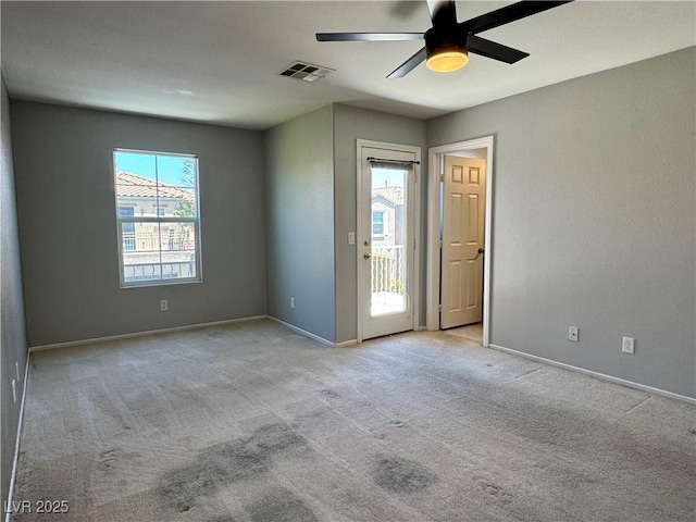 9165 Beauchamp Ave, Las Vegas, NV 89148 - spare room with carpet and ceiling fan