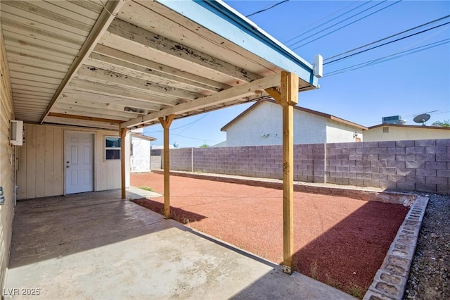 6317 Alta Dr, Las Vegas, NV 89107 - fenced backyard featuring a patio