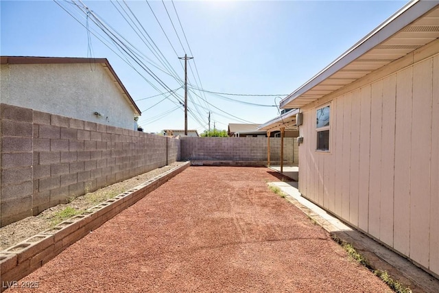 6317 Alta Dr, Las Vegas, NV 89107 - view of fenced backyard