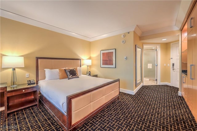 2000 Fashion Show Dr Unit 4105-4106, Las Vegas, NV 89109 - bedroom with baseboards and recessed lighting