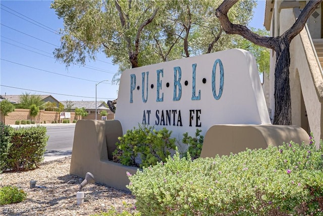 5112 Harvest Time St Unit 201, Las Vegas, NV 89130 - view of community sign