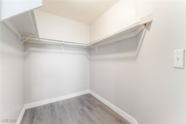 2111 Hollow Oak Ave, North Las Vegas, NV 89031 - walk in closet featuring wood finished floors